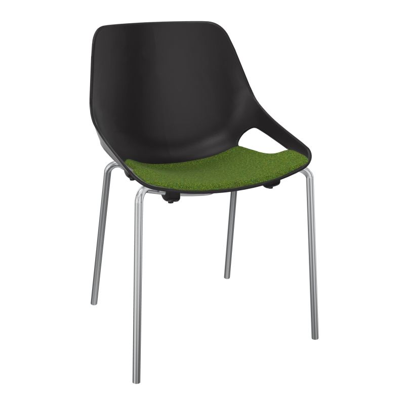CHAISE 4 PIEDS ROSALIE + PLACET PR - PIED SQ - ASSISE DE