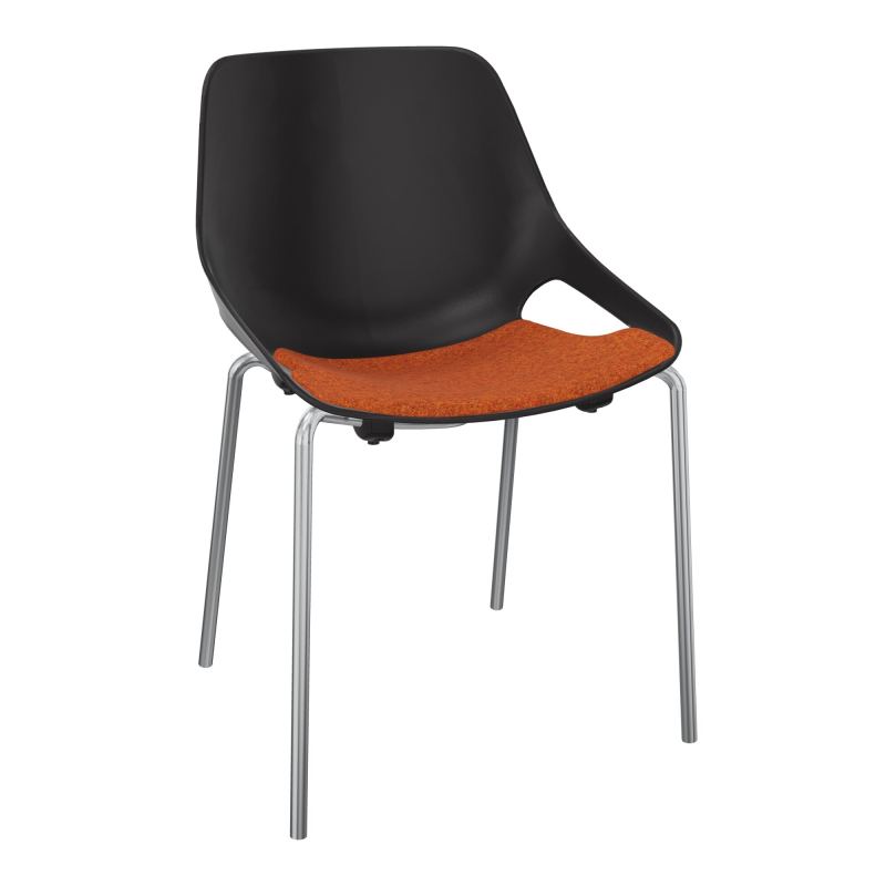 CHAISE 4 PIEDS ROSALIE + PLACET PR - PIED SQ - ASSISE DJ