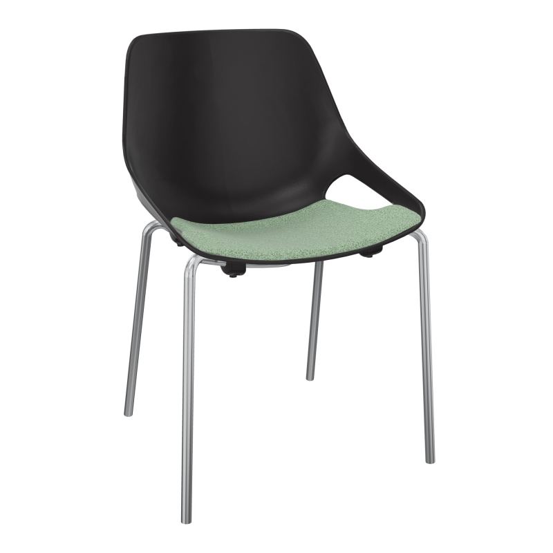 CHAISE 4 PIEDS ROSALIE + PLACET PR - PIED SQ - ASSISE E7