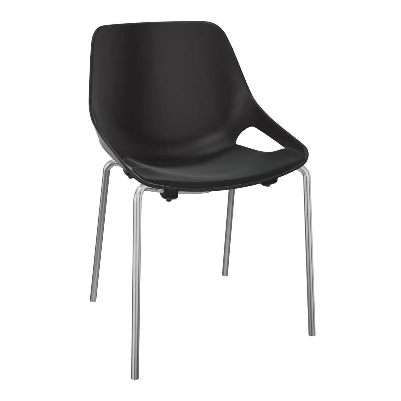 CHAISE 4 PIEDS ROSALIE + PLACET KE - PIED SQ - ASSISE PR