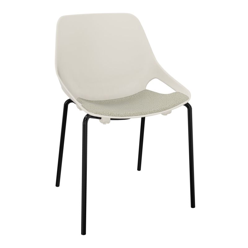 CHAISE 4 PIEDS ROSALIE + PLACET A2 - PIED SG - ASSISE PS