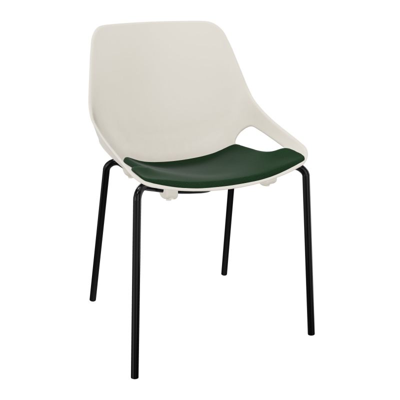 CHAISE 4 PIEDS ROSALIE + PLACET A9 - PIED SG - ASSISE PS