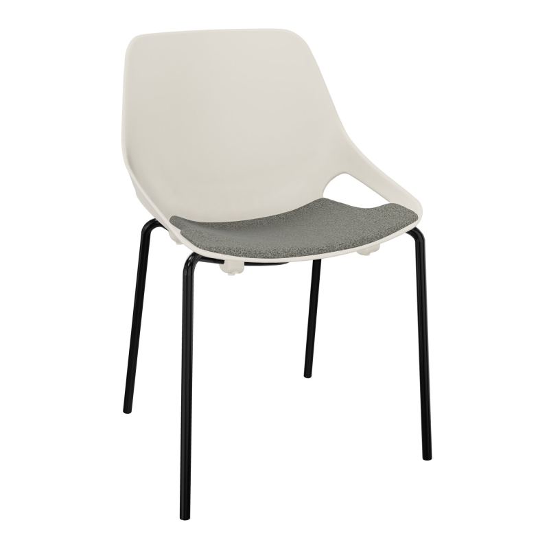CHAISE 4 PIEDS ROSALIE + PLACET B1 - PIED SG - ASSISE PS