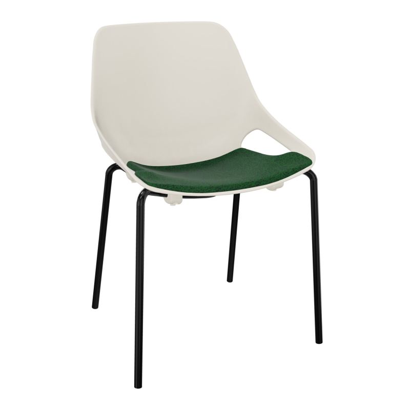 CHAISE 4 PIEDS ROSALIE + PLACET B2 - PIED SG - ASSISE PS
