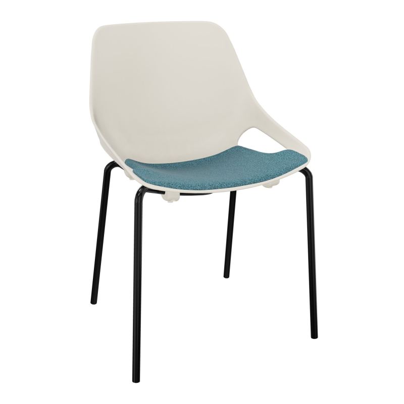 CHAISE 4 PIEDS ROSALIE + PLACET B4 - PIED SG - ASSISE PS