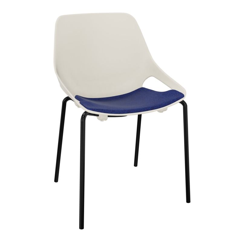 CHAISE 4 PIEDS ROSALIE + PLACET B6 - PIED SG - ASSISE PS