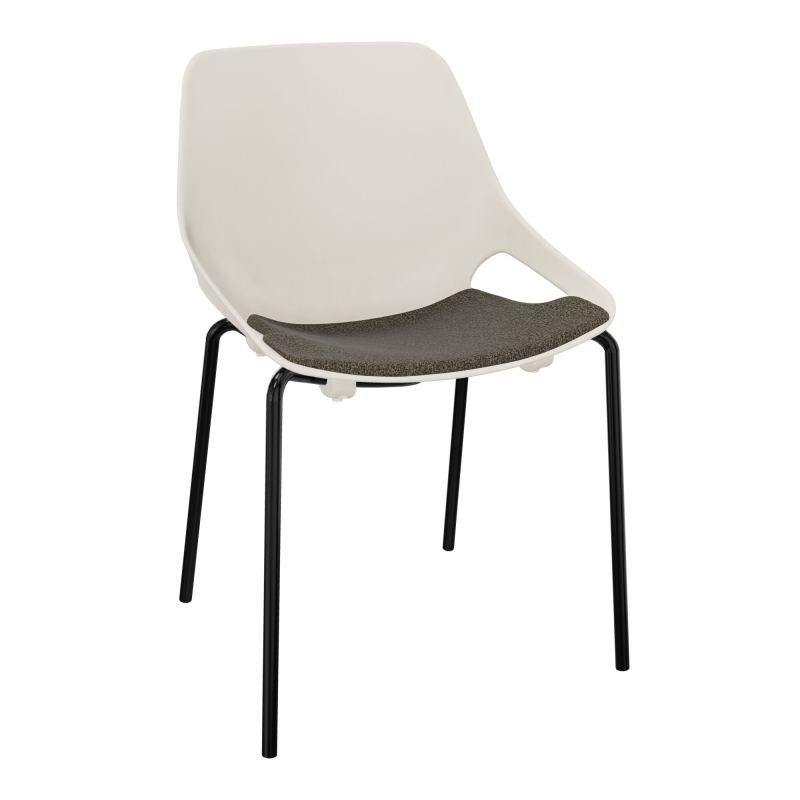 CHAISE 4 PIEDS ROSALIE + PLACET B7 - PIED SG - ASSISE PS