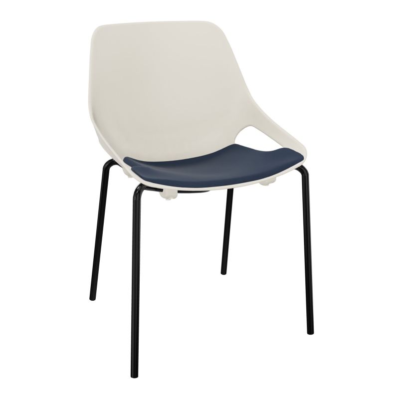 CHAISE 4 PIEDS ROSALIE + PLACET PS - PIED SG - ASSISE CC