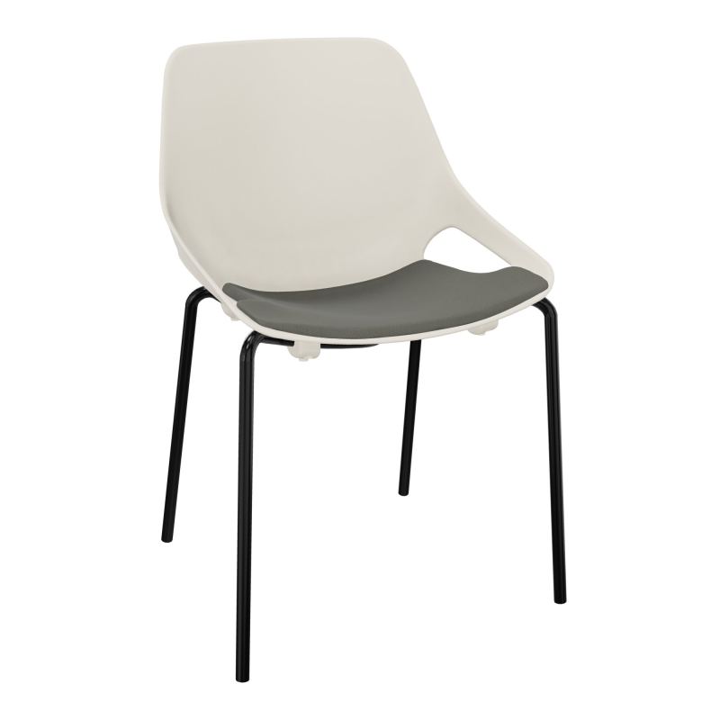 CHAISE 4 PIEDS ROSALIE + PLACET PS - PIED SG - ASSISE CH