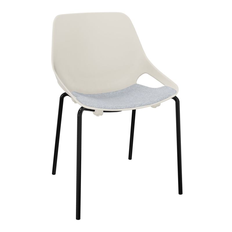 CHAISE 4 PIEDS ROSALIE + PLACET PS - PIED SG - ASSISE DA