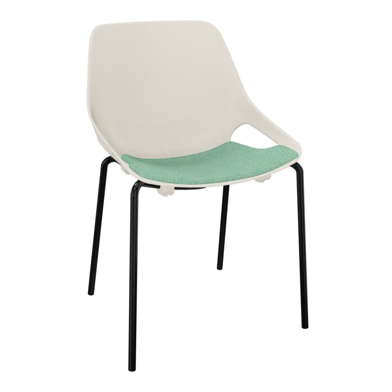 CHAISE 4 PIEDS ROSALIE + PLACET PS - PIED SG - ASSISE DF