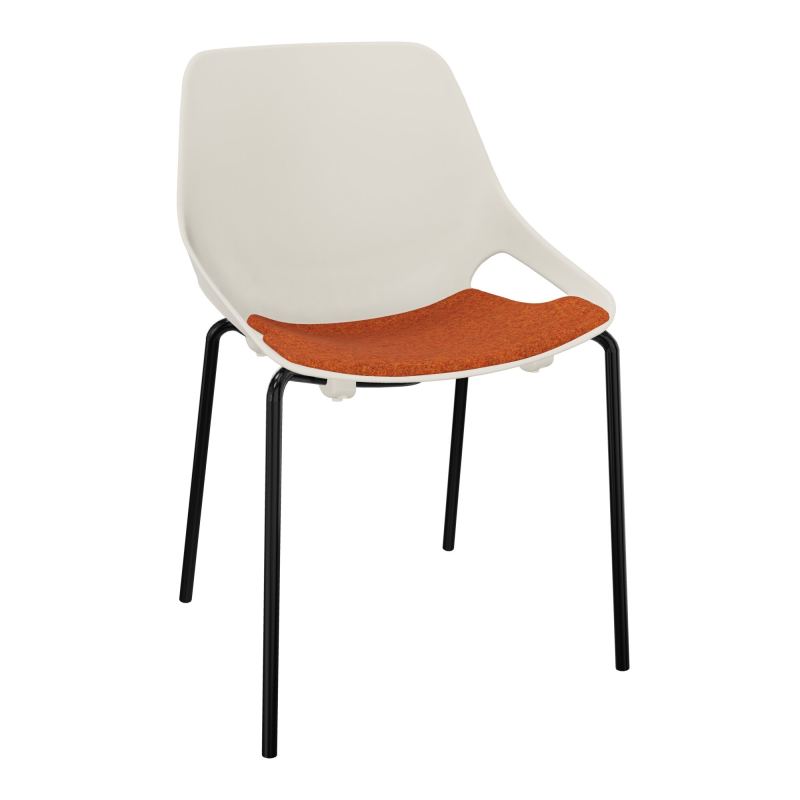 CHAISE 4 PIEDS ROSALIE + PLACET PS - PIED SG - ASSISE DJ