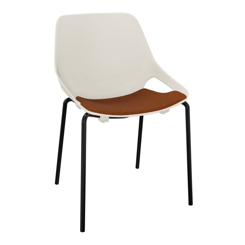 CHAISE 4 PIEDS ROSALIE + PLACET PS - PIED SG - ASSISE DZ