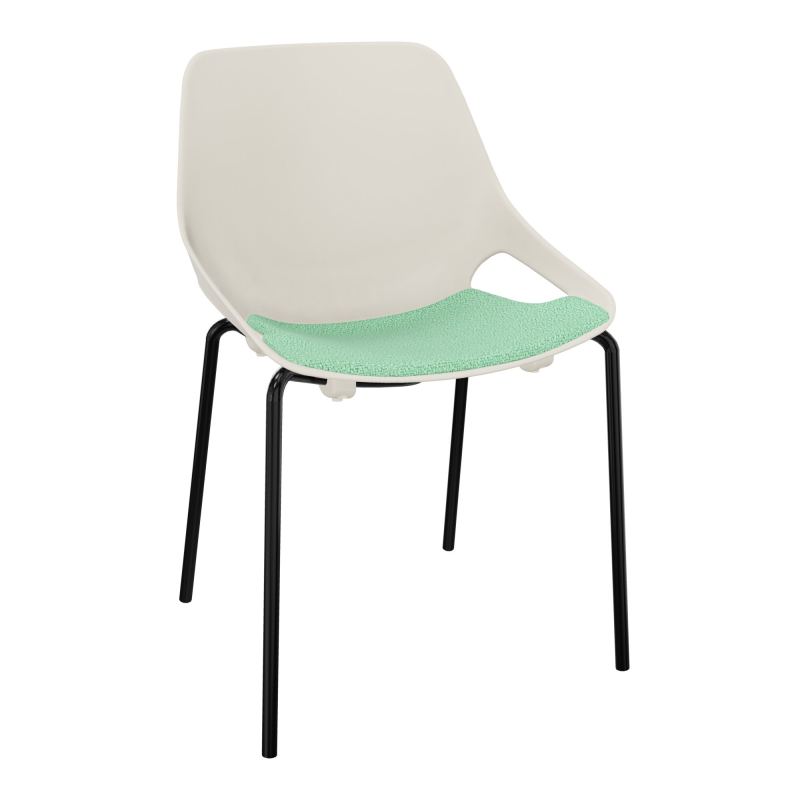 CHAISE 4 PIEDS ROSALIE + PLACET PS - PIED SG - ASSISE E4