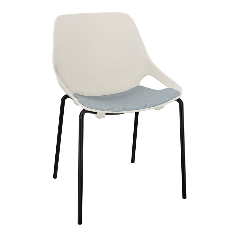 CHAISE 4 PIEDS ROSALIE + PLACET KD - PIED SG - ASSISE PS