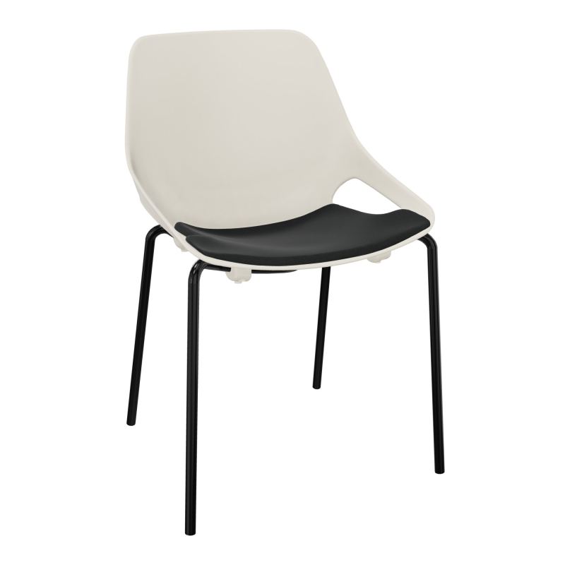CHAISE 4 PIEDS ROSALIE + PLACET KE - PIED SG - ASSISE PS
