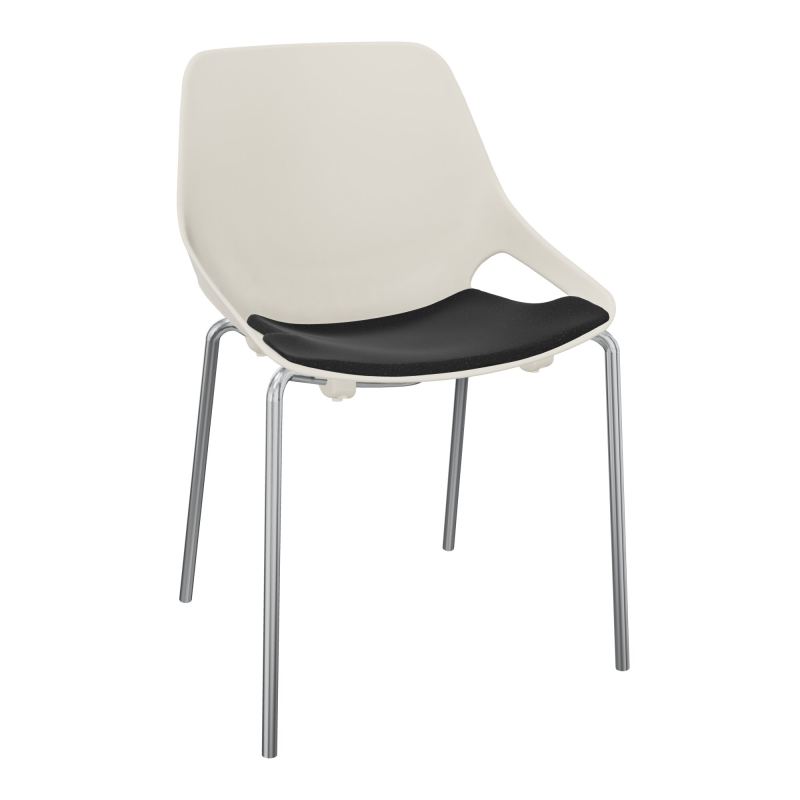 CHAISE 4 PIEDS ROSALIE + PLACET A6 - PIED SQ - ASSISE PS