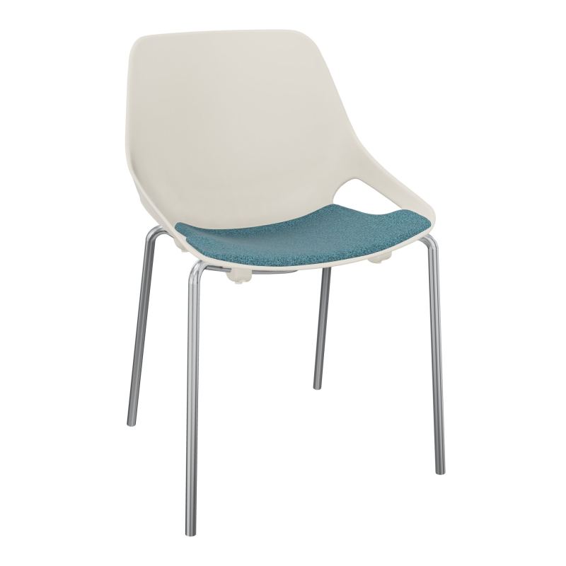 CHAISE 4 PIEDS ROSALIE + PLACET B4 - PIED SQ - ASSISE PS