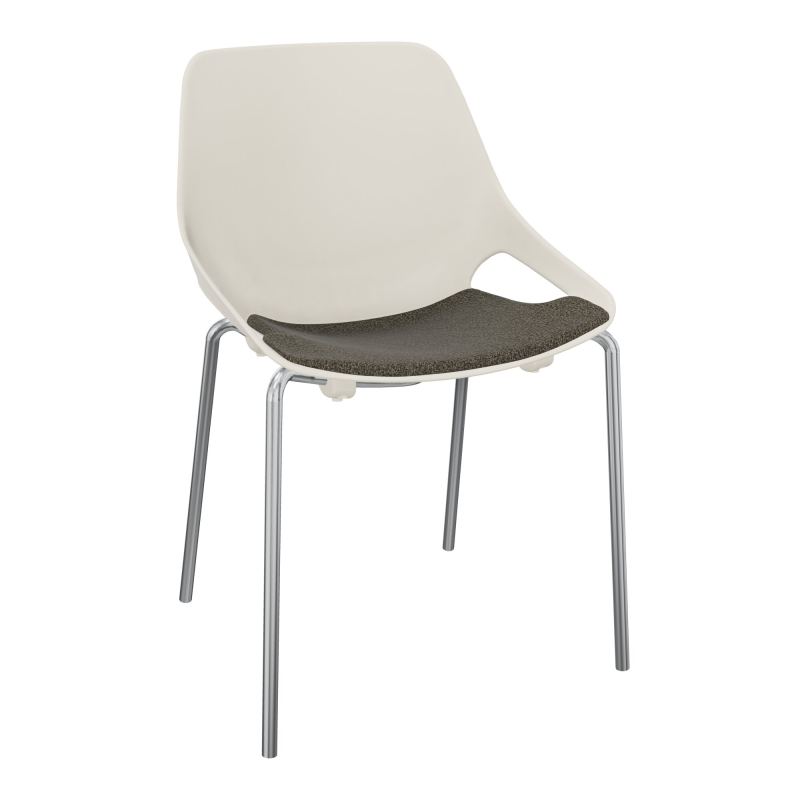 CHAISE 4 PIEDS ROSALIE + PLACET B7 - PIED SQ - ASSISE PS