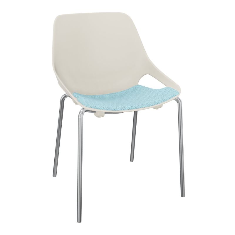 CHAISE 4 PIEDS ROSALIE + PLACET PS - PIED SQ - ASSISE BF