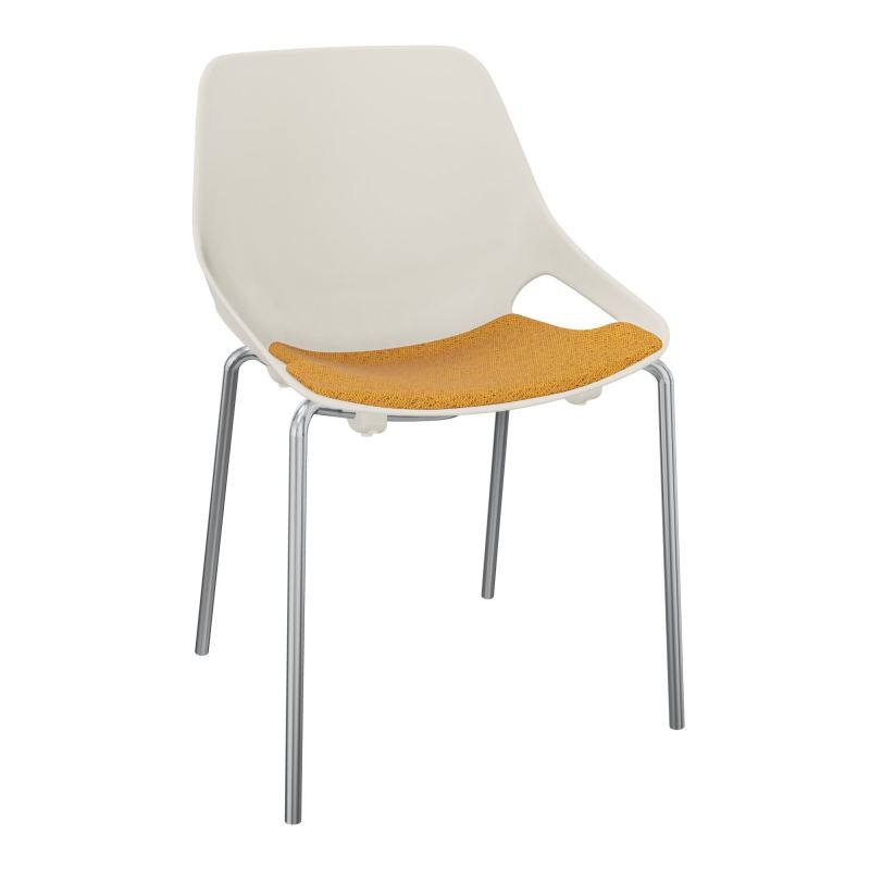 CHAISE 4 PIEDS ROSALIE + PLACET PS - PIED SQ - ASSISE BO