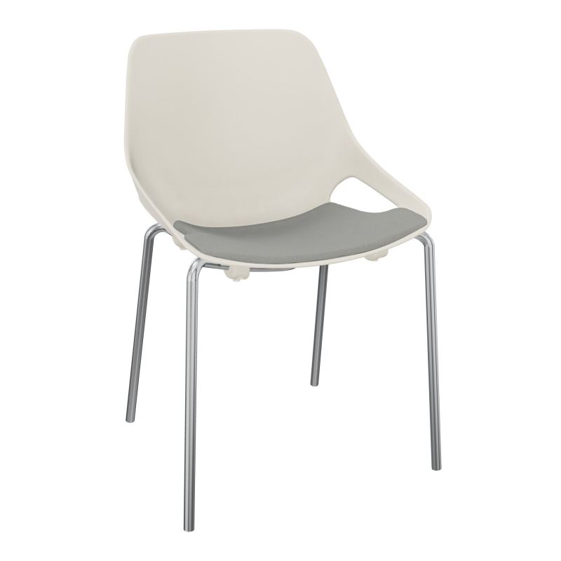 CHAISE 4 PIEDS ROSALIE + PLACET PS - PIED SQ - ASSISE CA