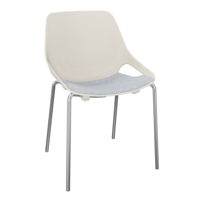 CHAISE 4 PIEDS ROSALIE + PLACET PS - PIED SQ - ASSISE DA