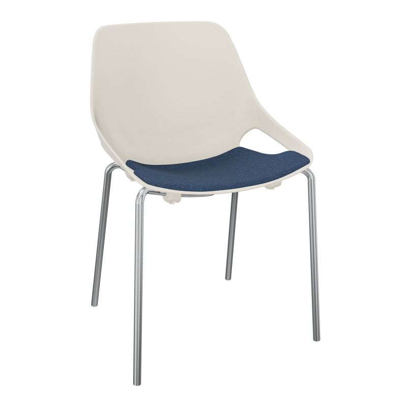 CHAISE 4 PIEDS ROSALIE + PLACET PS - PIED SQ - ASSISE DC