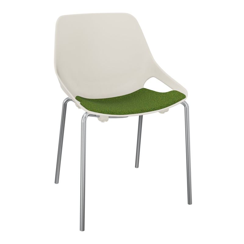 CHAISE 4 PIEDS ROSALIE + PLACET PS - PIED SQ - ASSISE DE