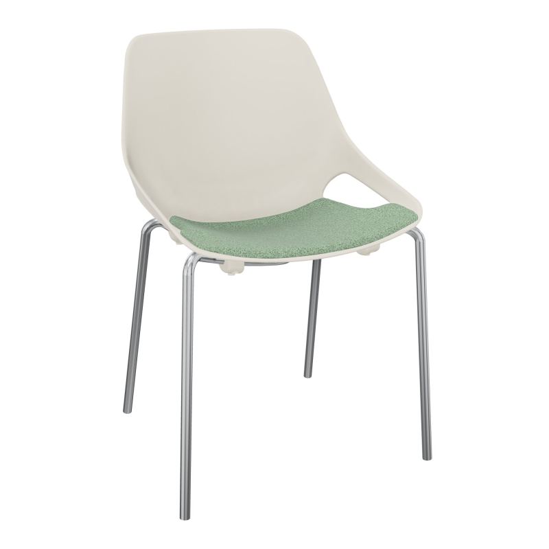 CHAISE 4 PIEDS ROSALIE + PLACET PS - PIED SQ - ASSISE E7