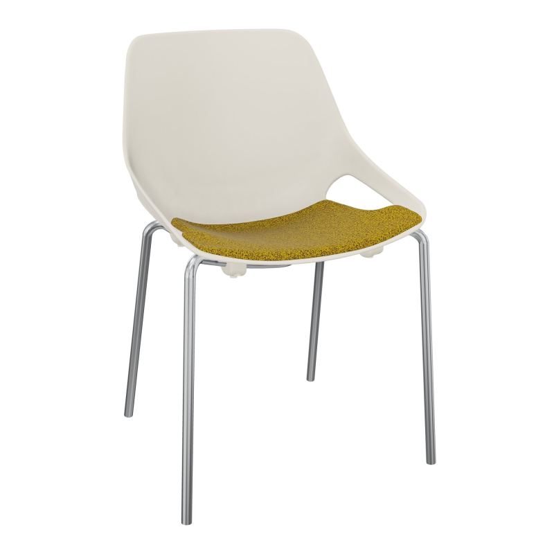 CHAISE 4 PIEDS ROSALIE + PLACET PS - PIED SQ - ASSISE E9