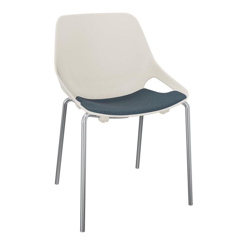 CHAISE 4 PIEDS ROSALIE + PLACET KA - PIED SQ - ASSISE PS