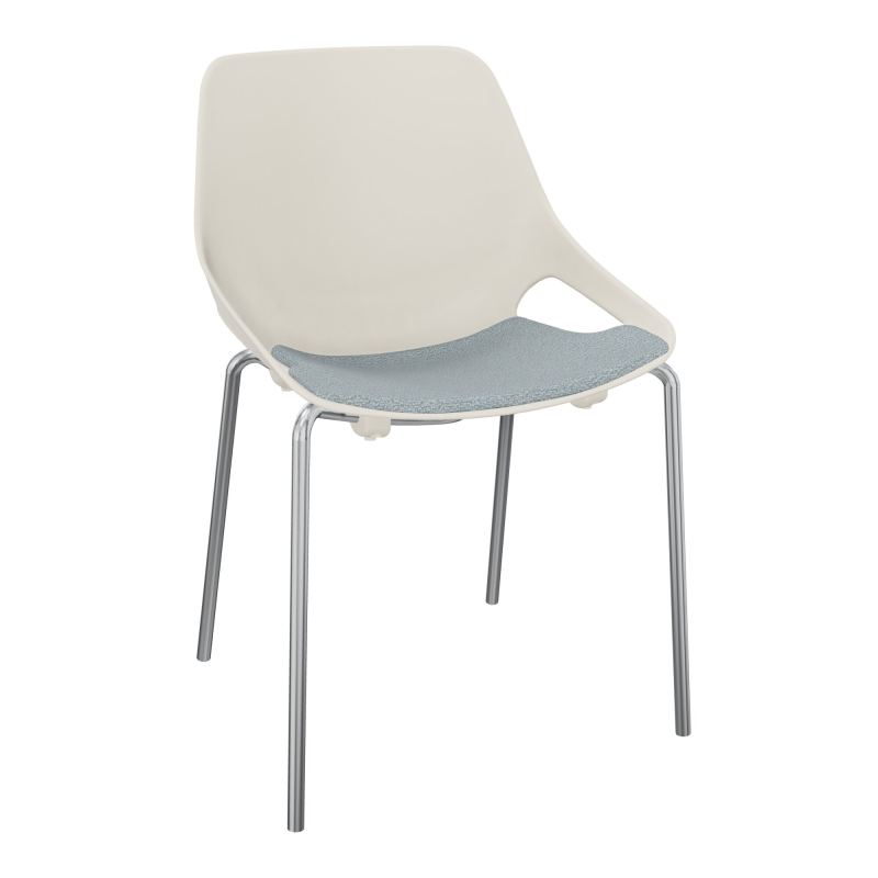 CHAISE 4 PIEDS ROSALIE + PLACET KD - PIED SQ - ASSISE PS