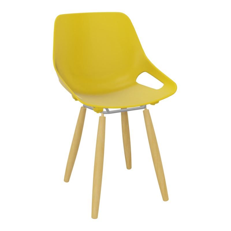 CHAISE 4 PIEDS ROSALIE SANS PLACET - PIED XL - ASSISE PJ