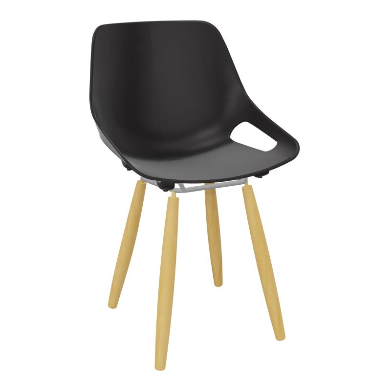 CHAISE 4 PIEDS ROSALIE SANS PLACET - PIED XL - ASSISE PR