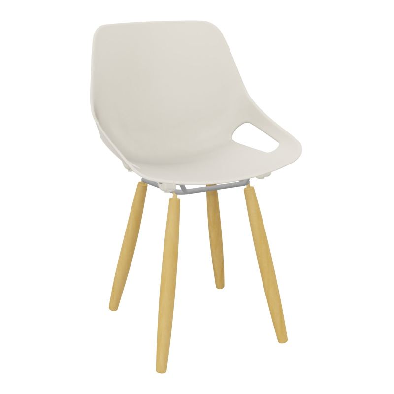 CHAISE 4 PIEDS ROSALIE SANS PLACET - PIED XL - ASSISE PS