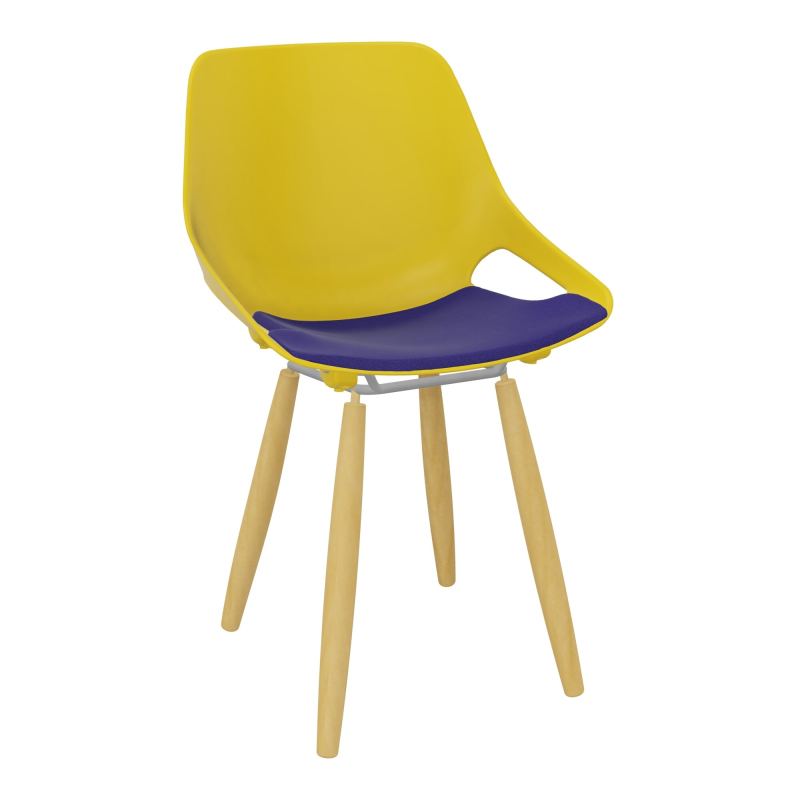 CHAISE 4 PIEDS ROSALIE + PLACET A3 - PIED XL - ASSISE PJ