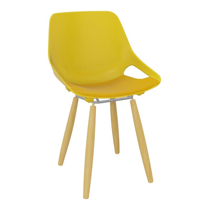 CHAISE 4 PIEDS ROSALIE + PLACET A5 - PIED XL - ASSISE PJ