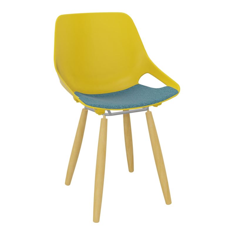 CHAISE 4 PIEDS ROSALIE + PLACET B4 - PIED XL - ASSISE PJ