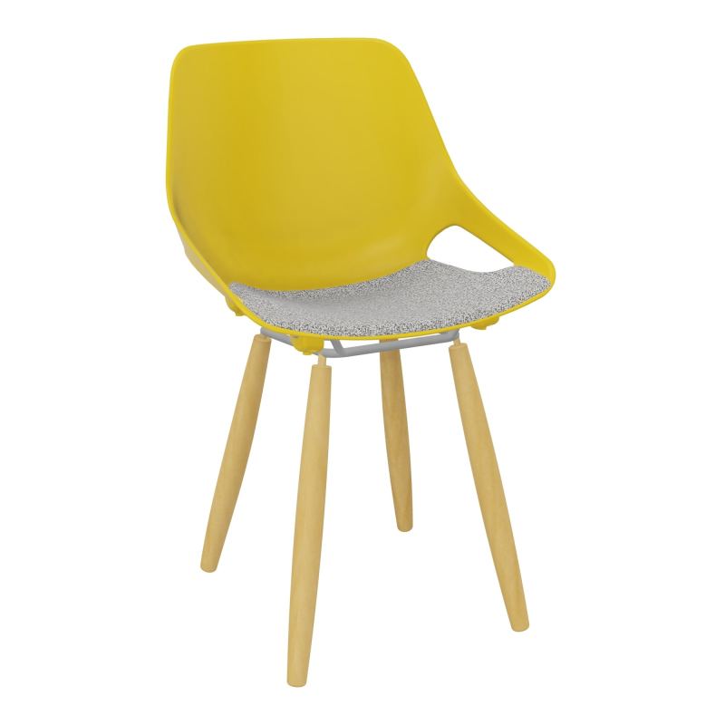 CHAISE 4 PIEDS ROSALIE + PLACET B5 - PIED XL - ASSISE PJ
