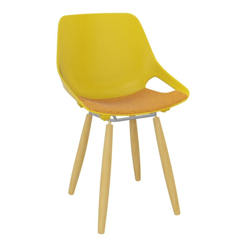 CHAISE 4 PIEDS ROSALIE + PLACET PJ - PIED XL - ASSISE BO