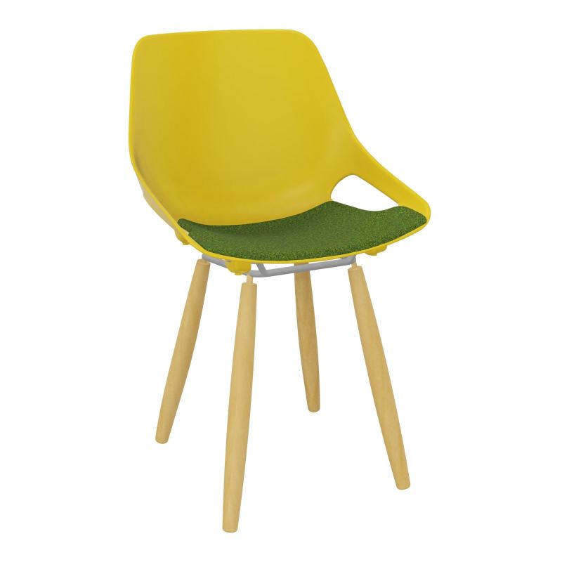 CHAISE 4 PIEDS ROSALIE + PLACET PJ - PIED XL - ASSISE DE