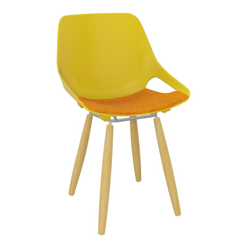 CHAISE 4 PIEDS ROSALIE + PLACET PJ - PIED XL - ASSISE DI
