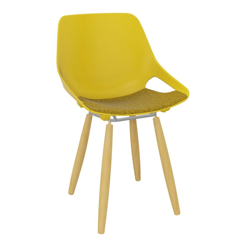 CHAISE 4 PIEDS ROSALIE + PLACET PJ - PIED XL - ASSISE E9