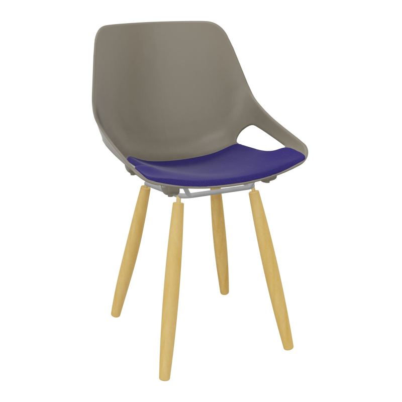 CHAISE 4 PIEDS ROSALIE + PLACET A3 - PIED XL - ASSISE PQ