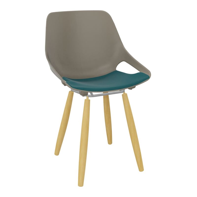 CHAISE 4 PIEDS ROSALIE + PLACET A4 - PIED XL - ASSISE PQ