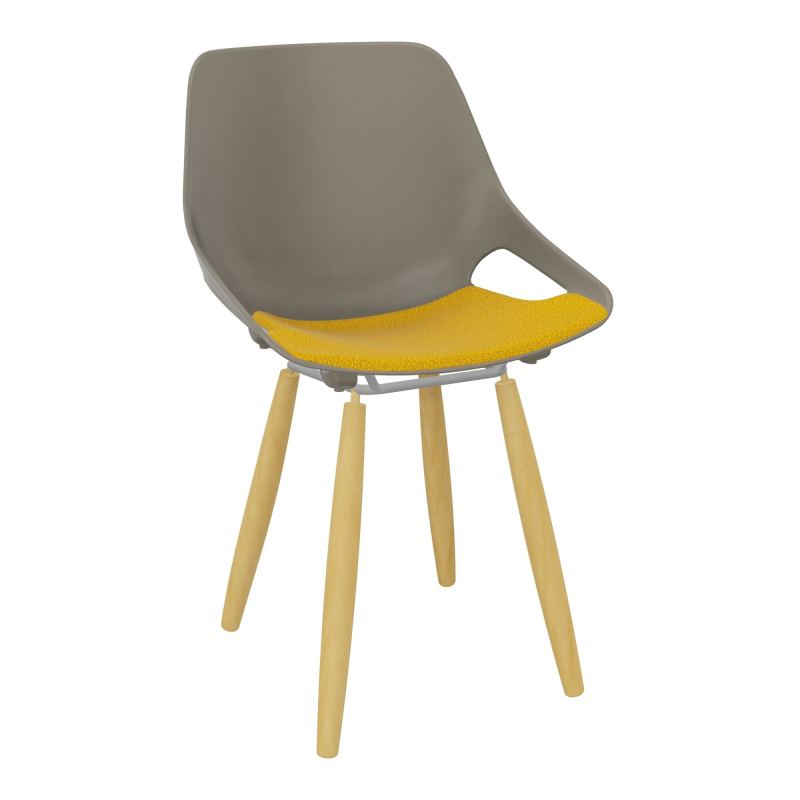 CHAISE 4 PIEDS ROSALIE + PLACET A5 - PIED XL - ASSISE PQ