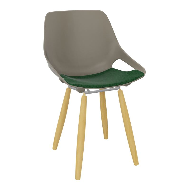 CHAISE 4 PIEDS ROSALIE + PLACET B2 - PIED XL - ASSISE PQ