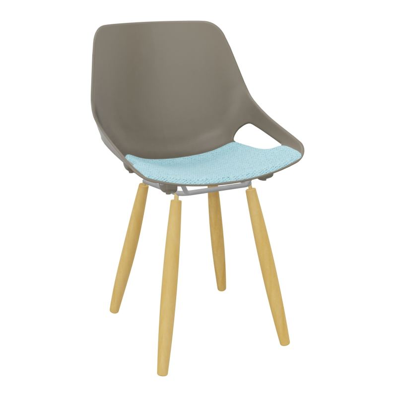 CHAISE 4 PIEDS ROSALIE + PLACET PQ - PIED XL - ASSISE BF