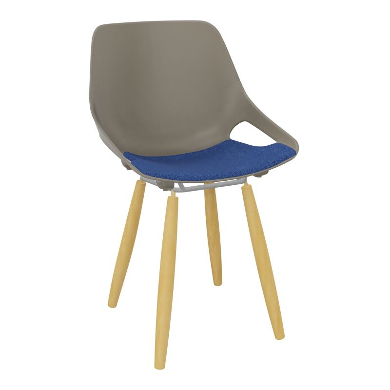 CHAISE 4 PIEDS ROSALIE + PLACET PQ - PIED XL - ASSISE BH